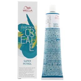 Vopsea semipermanenta - wella professionals color fresh create, super petrol, 60 ml