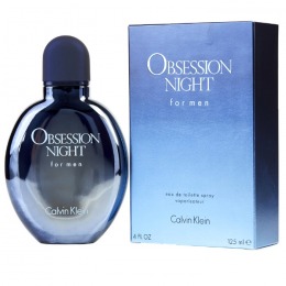 Apa de toaleta calvin klein obsession night for men, barbati, 125ml