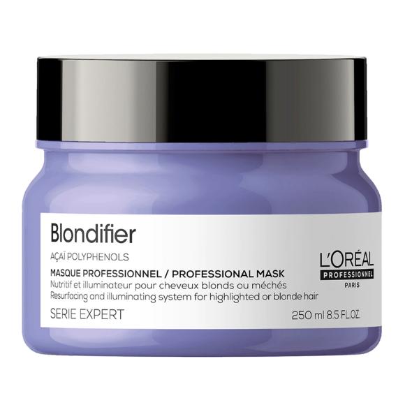 Masca pentru Par Blond – L'Oreal Professionnel Serie Expert Blondifier Professional Mask, 250ml 250ml fashion, style, rochii,adidasi, genti, reduceri, soldare, sale, designer, designers, moda, vintage, haine, clothes, cool, imbracaminte, accesorii