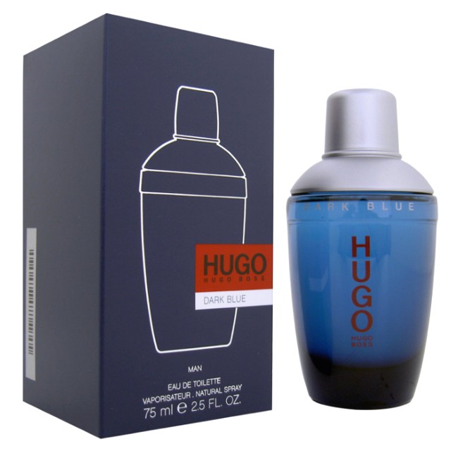Apa de toaleta hugo boss hugo dark blue barbati 75ml 2025