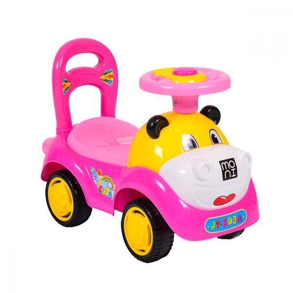 Masinuta fara pedale super car pink - moni