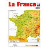 La france - Carte Physique, editura Booklet