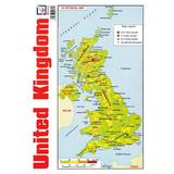 United Kingdom - Uk Physical Map, editura Booklet