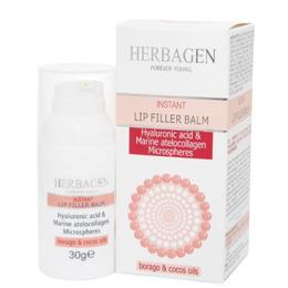 Balsam de buze filler cu sfere de acid hialuronic si colagen marin herbagen, 30g
