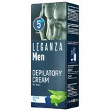 Crema epilatoare cu ceai verde 5 Minutes Leganza Men 