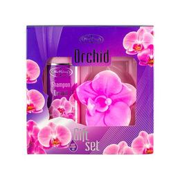 Set cadou Orchid cu sapun 35 g si sampon 75 ml - Fine Perfumery