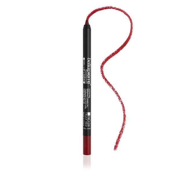 Creion contur buze Waterproof Gel - Truly Red (rosu) BellaPierre imagine