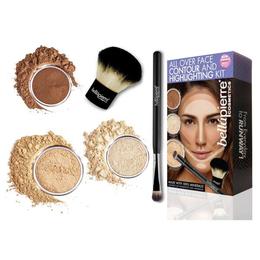 Set truse machiaj all over face highlight   contour - medium bellapierre