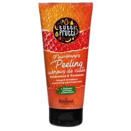 Exfoliant Hidratant de Corp cu Portocale si Capsuni - Farmona Tutti Frutti Orange & Strawberry Moisturizing Sugar Body Scrub, 210g