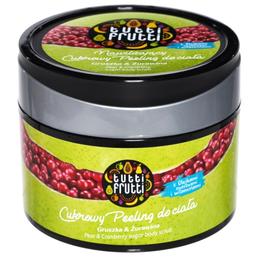 Exfoliant de corp cu pere si merisoare - farmona tutti frutti pear   cranberry sugar body scrub, 300g