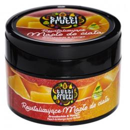 Unt de corp cu piersici si mango - farmona tutti frutti peach   mango body butter, 200ml