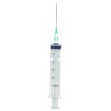 Seringi 3 Componente Unica Folosinta Narcis, 10ml, ac 21G (0.80mm x 38mm) verde, sterile, 100 buc