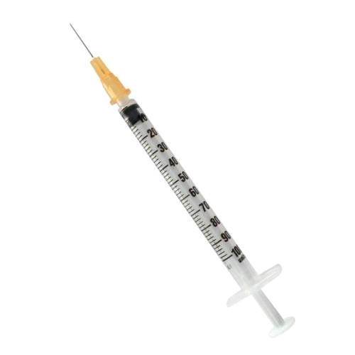 Seringi Insulina 3 Componente Unica Folosinta Narcis, 1ml, ac detasabil 26G, sterile, 100 buc