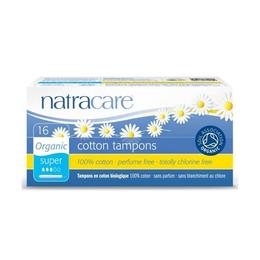 Tampoane bio cu aplicator, super, natracare, 16 buc