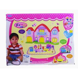 Casuta pentru papusi cu mobilier Disney, 35 x 46 cm, varsta 3 an i+