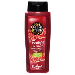 Peeling de corp cu visine si coacaze rosii - farmona tutti frutti cherry   currant body scrub, 100ml
