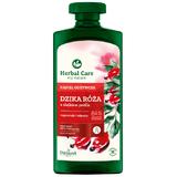 Gel Nutritiv de Baie si Dus cu Trandafir Salbatic si Ulei de Perilla - Farmona Herbal Care Wild Rose with Perilla Oil Nourishing Bath, 500ml