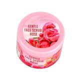 Scrub pentru fata 5 in 1 - Gentle Face Scrub Rose - Fine Perfumery, 100 ml
