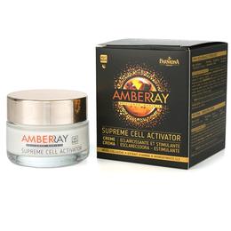 Crema iluminatoare si stimulatoare de noapte - farmona amberray supreme cell activator cream, 50ml