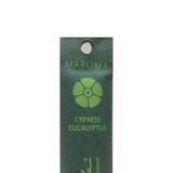 Betisoare parfumate Cypress & Eucalyptus Maroma, 10 buc