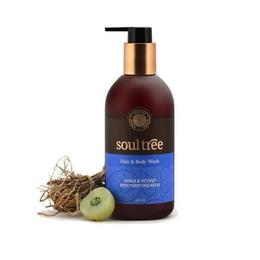 Sampon si gel de dus cu amla, vetiver, neem - soultree, 300 ml 