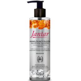 Gel hidratant pentru baie si dus cu chihlimbar si argint - farmona jantar moisturizing bath and shower gel with amber essence and silver, 400ml