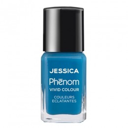 Lac de unghii - jessica phenom vivid colour 008 fountain bleu, 15ml