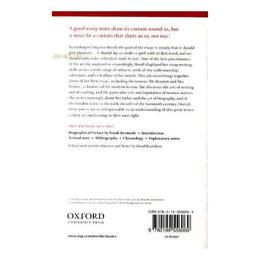 Selected Essays, editura Oxford World's Classics