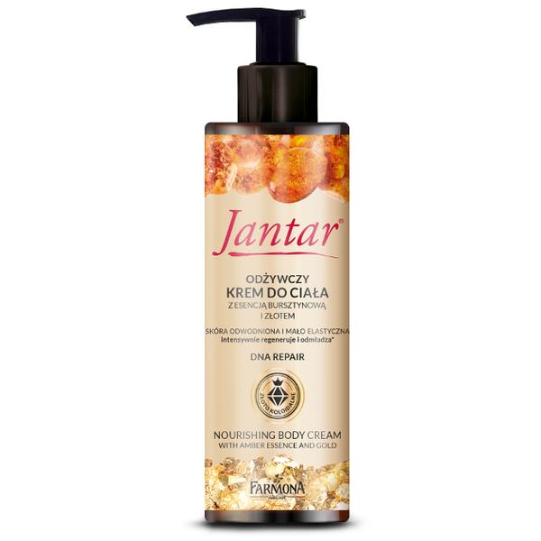Crema de Corp Nutritiva cu Chihlimbar si Aur - Farmona Jantar Nourishing Body Cream with Amber Essence and Gold, 200ml