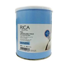 Ceara Epilatoare Liposolubila cu Lapte pentru Piele Sensibila - RICA Milk Liposoluble Wax for Sensitive Skin, 800ml