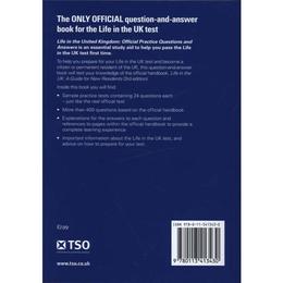 Life in the United Kingdom: Official Practice Questions and, editura The Stationery Office Books