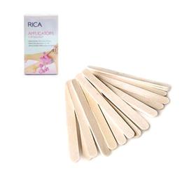 Spatule din Lemn pentru Aplicarea Cerii - RICA Wooden Spatulas for Wax Application, 100 buc