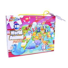 Puzzle 3d - lumea animalelor