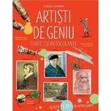 Artisti de geniu. Enciclopedie cu autocolante, editura Corint