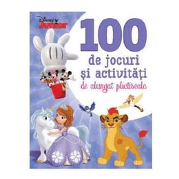 Disney Junior. 100 de jocuri si activitati de alungat plictiseala, editura Litera
