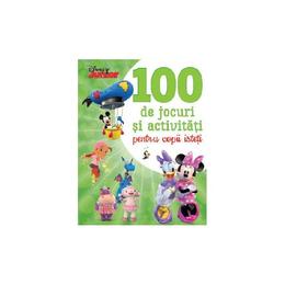 Disney Junior. 100 de jocuri si activitati pentru copii isteti, editura Litera