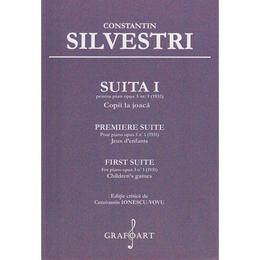 Suita i pentru pian opus 3 nr.1 - constantin silvestri, editura grafoart