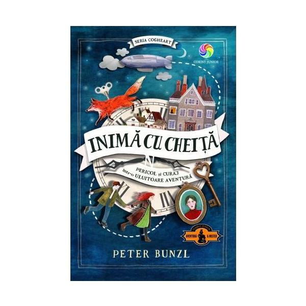 Cogheart. vol.1: inima cu cheita - peter bunzl, editura corint