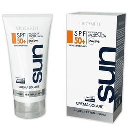 Crema solara corp rezistenta la apa spf 50 - adulti si copii - bioearth, 200 ml