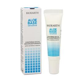 Crema contur ochi decongestionanta Aloebase - Bioearth, 15 ml