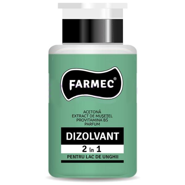 Dizolvant 2 in 1 pentru Lac de Unghii Farmec, 150ml