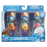 Blister Strumfi - 3 figurine Smurf Dragon Tail