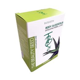 Scrub corporal cu aloe vera si sare Bioearth, 200 gr