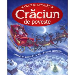 Craciun de poveste. carte de activitati, editura litera