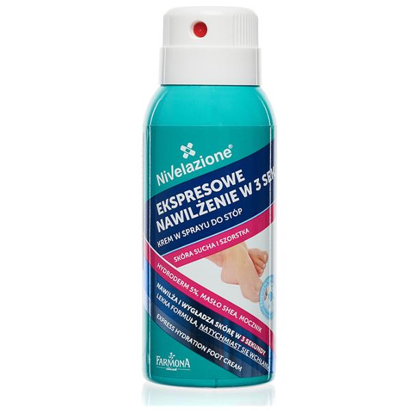 Crema Spray Hidratanta pentru Picioare - Farmona Nivelazione Express Hydration Foot Cream, 100ml