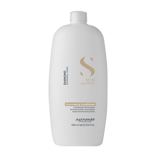 Balsam de Stralucire pentru Par Normal - Alfaparf Milano Semi Di Lino Diamond Illuminating Conditioner, 1000ml