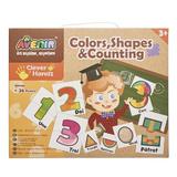 Puzzle - Culori, forme si numere