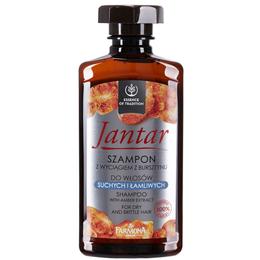Sampon cu extract de chihlimbar pentru par uscat si fragil - farmona jantar shampoo with amber extract for dry and brittle hair, 330ml