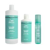 Pachet pentru Volum Wella Professionals Invigo Volume Boost - Sampon 1000 ml, Masca 500 ml, Spray 100 ml