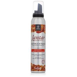 Balsam Spuma cu Extract de Chihlimbar pentru Par Fin Foarte Deteriorat - Farmona Jantar Foam Hair Conditioner with Amber Extract for Delicate and Very Damaged Hair, 180ml